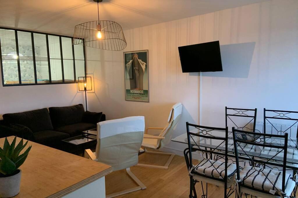 Trouville-Apt Renove-Balcon Magnifique Vue Mer Экстерьер фото
